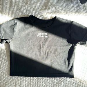 Darc sport WOLVES crop top